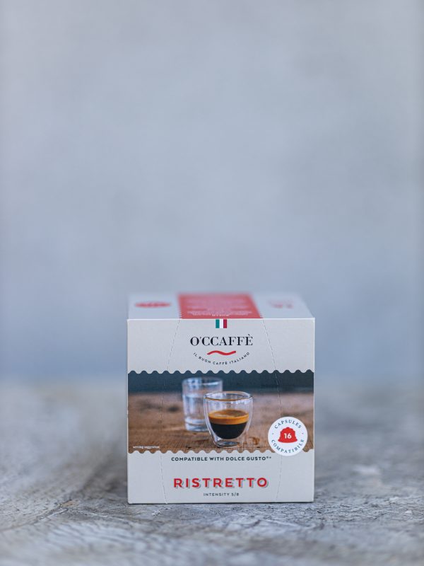O'CCAFFÈ Ristretto – 16 ks kapsúl DOLCE GUSTO O'CCAFFÈ Ristretto – Dolce Gusto