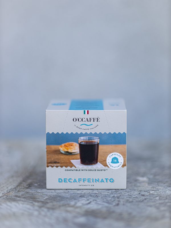 O'CCAFFÈ Decaffeinato – 16 ks kapsúl DOLCE GUSTO O'CCAFFÈ Decaffeinato – Dolce Gusto