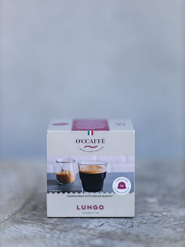 O'CCAFFÈ Lungo – 16 ks kapsúl DOLCE GUSTO O'CCAFFÈ Lungo – Dolce Gusto