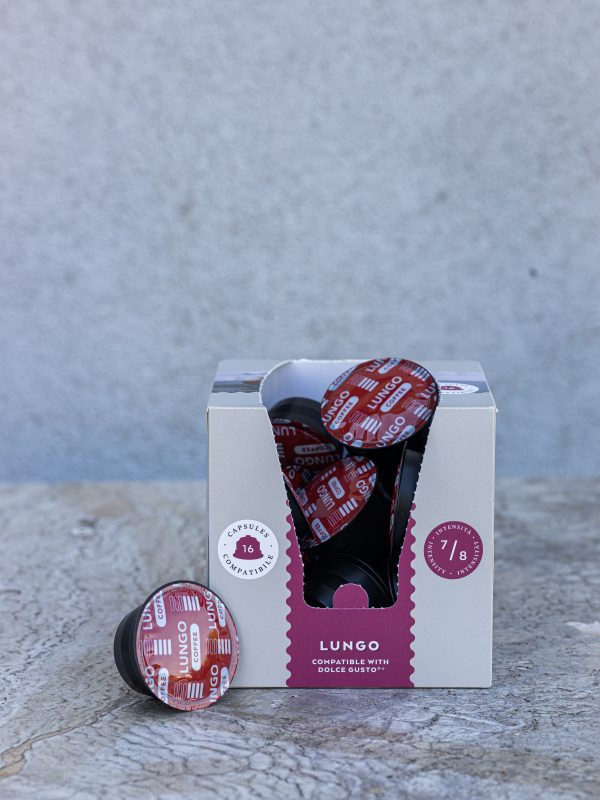O'CCAFFÈ Lungo – 16 ks kapsúl DOLCE GUSTO O'CCAFFÈ Lungo – Dolce Gusto