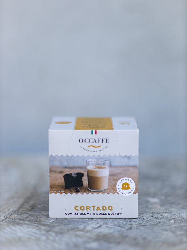 O'CCAFFÈ Cortado – 16 ks kapsúl DOLCE GUSTO O'CCAFFÈ Cortado – Dolce Gusto