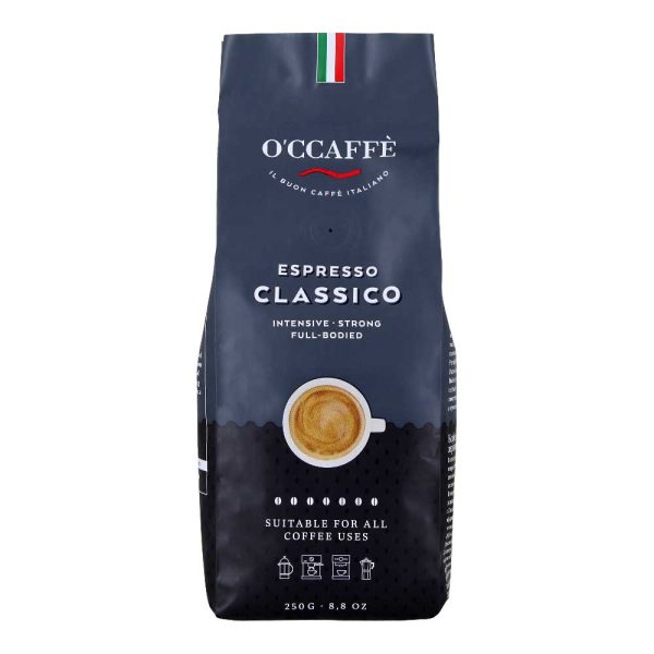 O'CCAFFÈ Espresso Classico 250g Zrnková káva O’CCAFFÉ Espresso Classico 250g