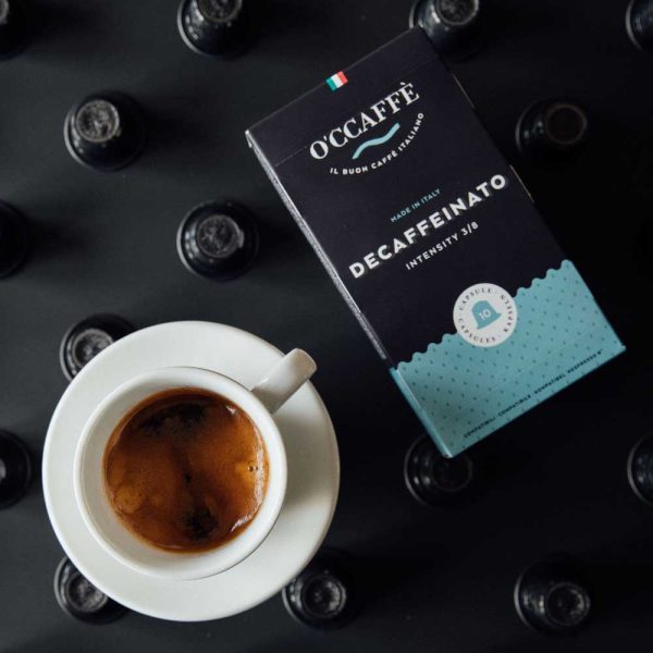 O'CCAFFÈ Decaffeinato – 10 ks kapsúl NESPRESSO O'CCAFFÈ Decaffeinato – Nespresso