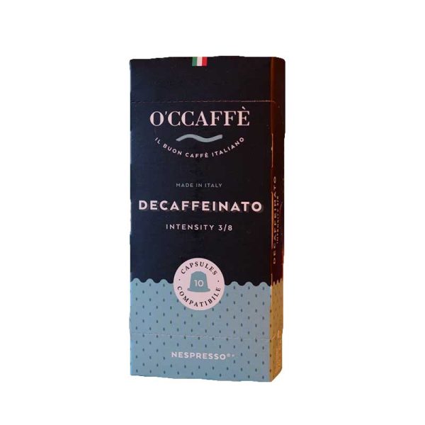 kapsule nespresso Decaffeinato – 10 ks O'CCAFFÈ Decaffeinato – Nespresso