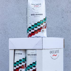 káva Espresso Delizioso GASTRO PROFESIONAL 1000g zrnková káva O'CCAFFÉ Espresso Delizioso GASTRO PROFESIONAL