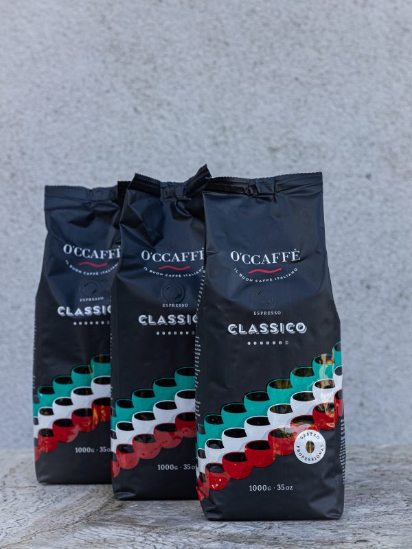 káva Espresso Classico GASTRO PROFESIONAL 1000g O'CCAFFÈ Espresso Classico Professional