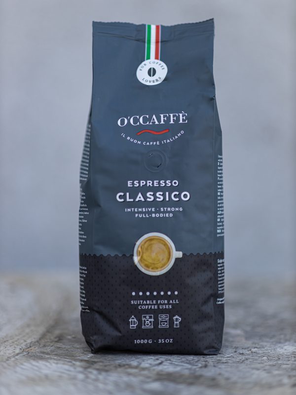 káva Espresso Classsico 1000g occaffe O'CCAFFÈ Espresso Classico