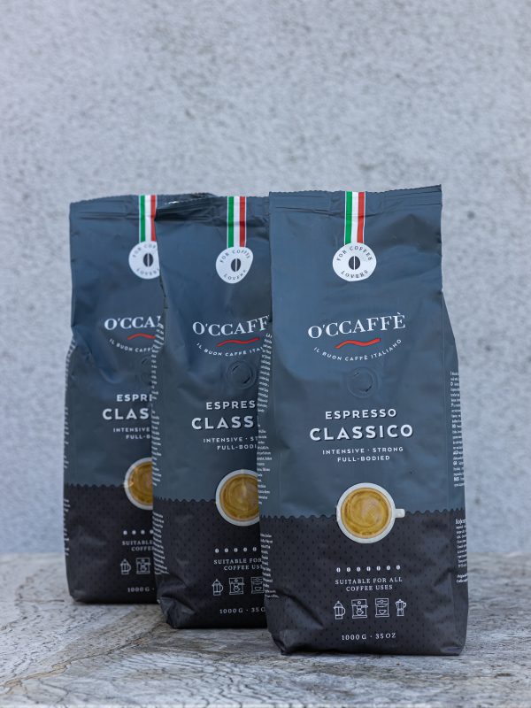 káva Espresso Classsico 1000g occaffe O'CCAFFÈ Espresso Classico