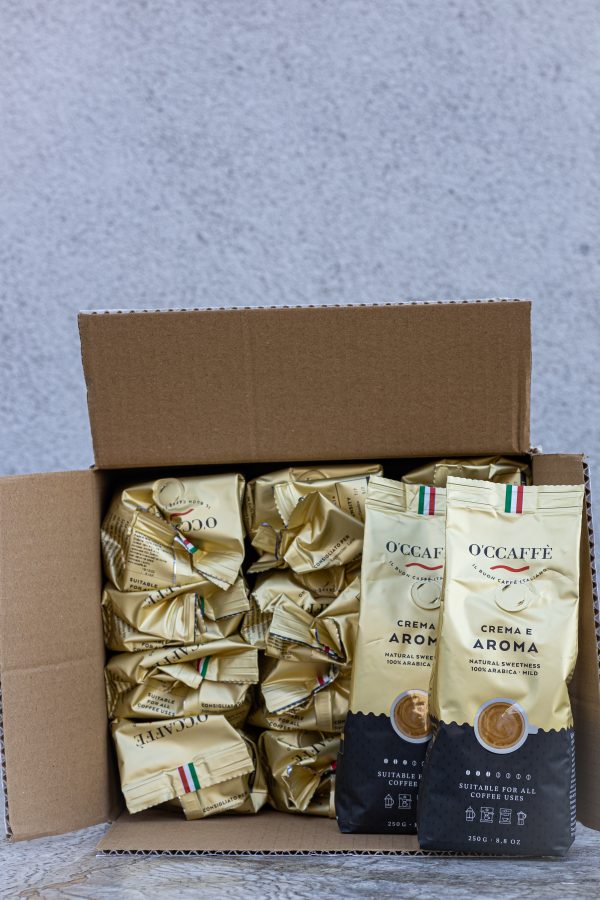 káva Crema e Aroma 100% Arabica 250g O'CCAFFÈ Crema e Aroma