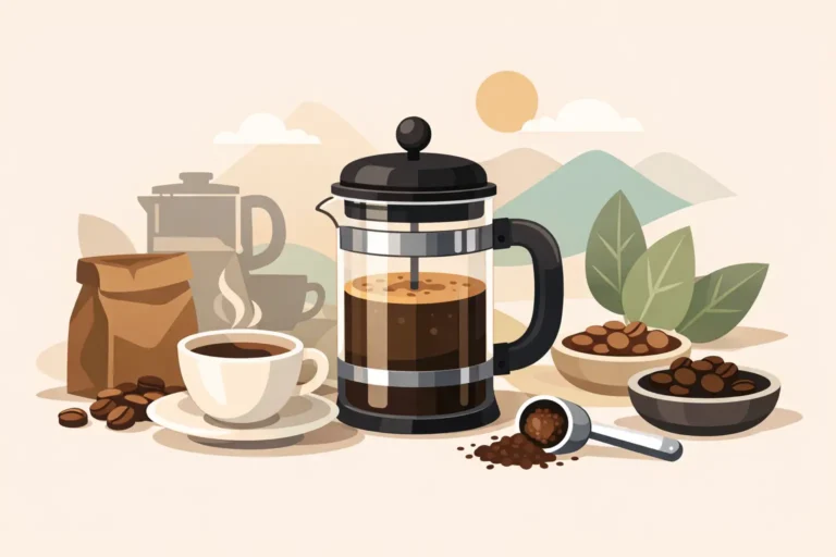 Káva na French press: ako vybrať tú pravú
