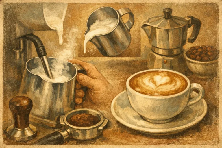 Ako napeniť mlieko na cappuccino správne