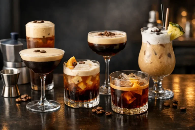 7 najlepších kávových koktailov s espressom